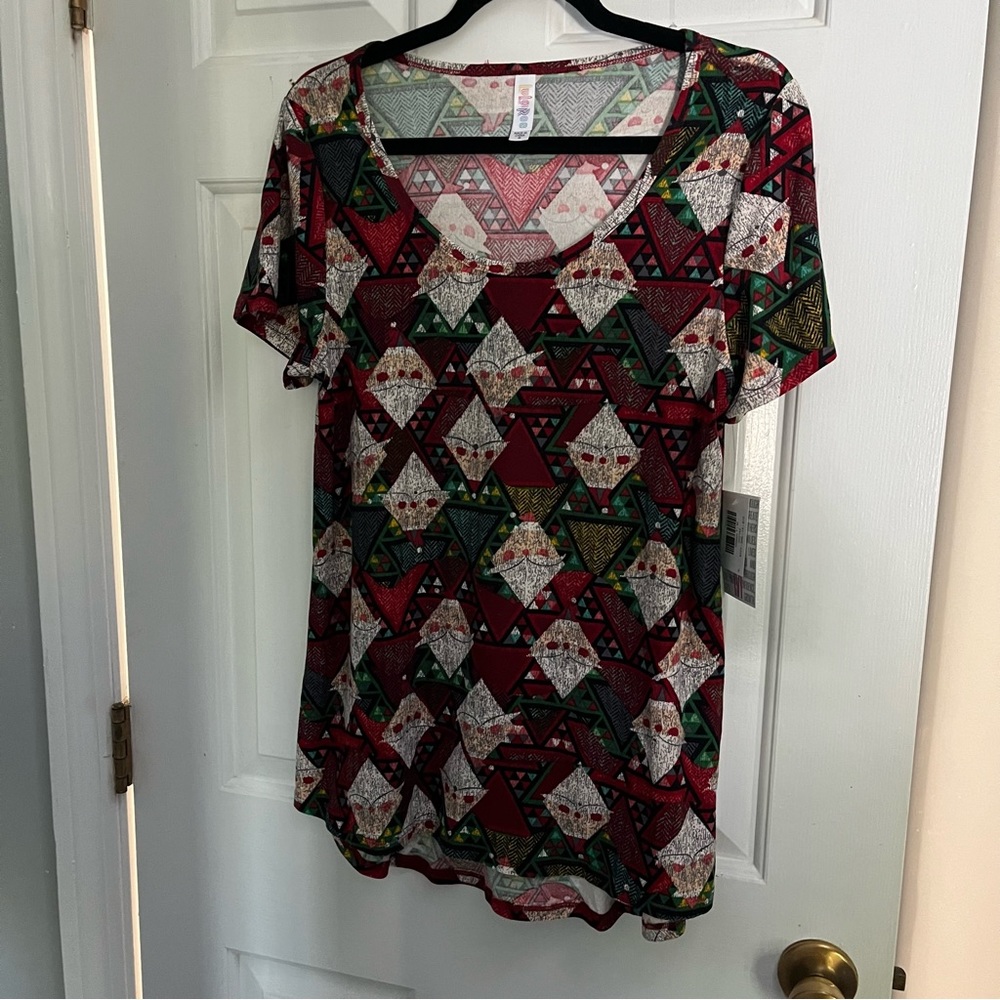 LuLaRoe Classic T Christmas flawed size M NWT - 💸 SALE 💸